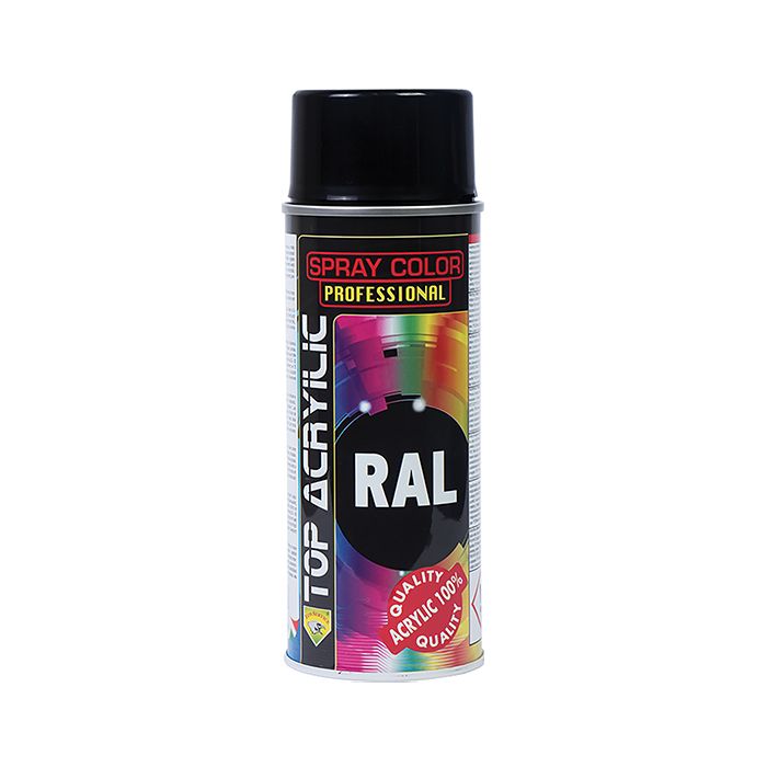 Ral Χρώμα Graffiti Black Matt Spray 400ml