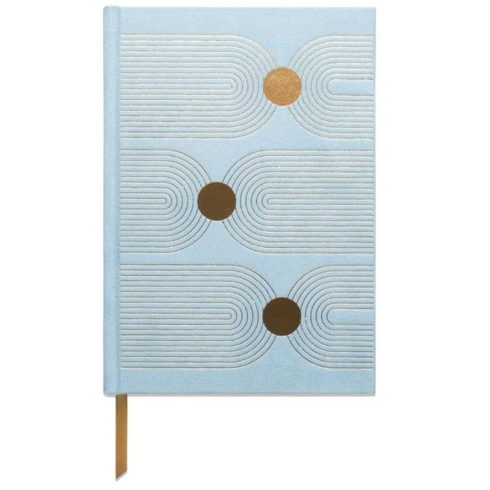 Designworks Ink Σημειωματάριο Journal Arch Dot Hardcover Suede Cloth 15x21cm