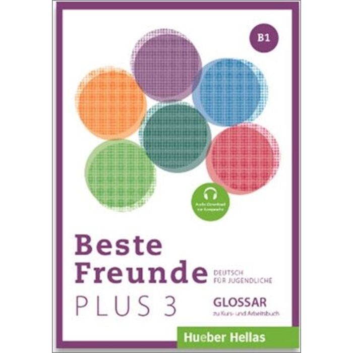 Beste Freunde Plus 3 B1 Glossar 9789605480813