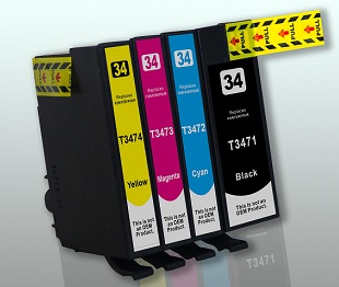 Συμβατό Μελάνι Epson T3471XL Black