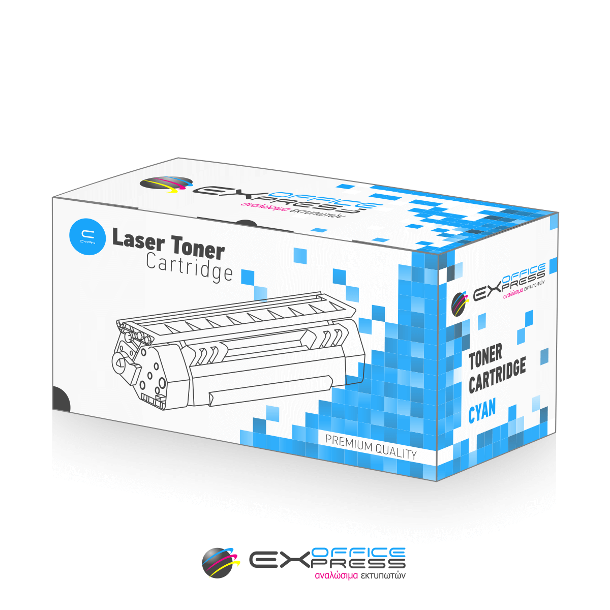Συμβατό Toner Pantum CLT-2000 Cyan 3.5K